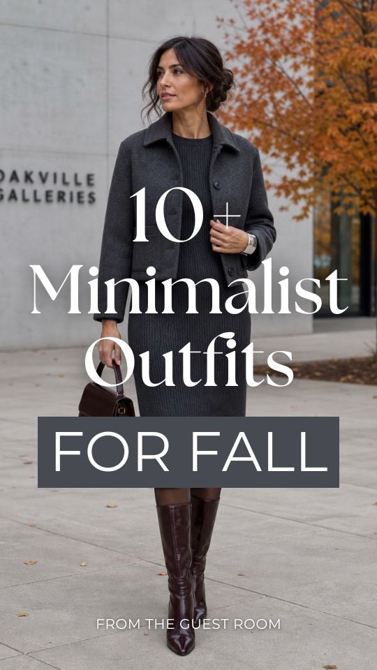 10+ Timeless Fall Minimalist Outfits for Everyday Style