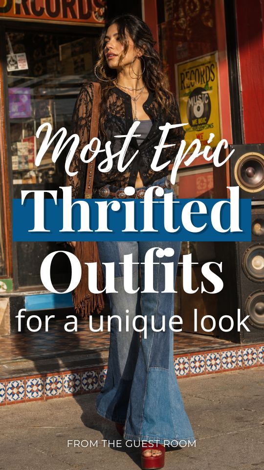 15+ Thrifted Outfits That Look Stylish and Easy to Wear