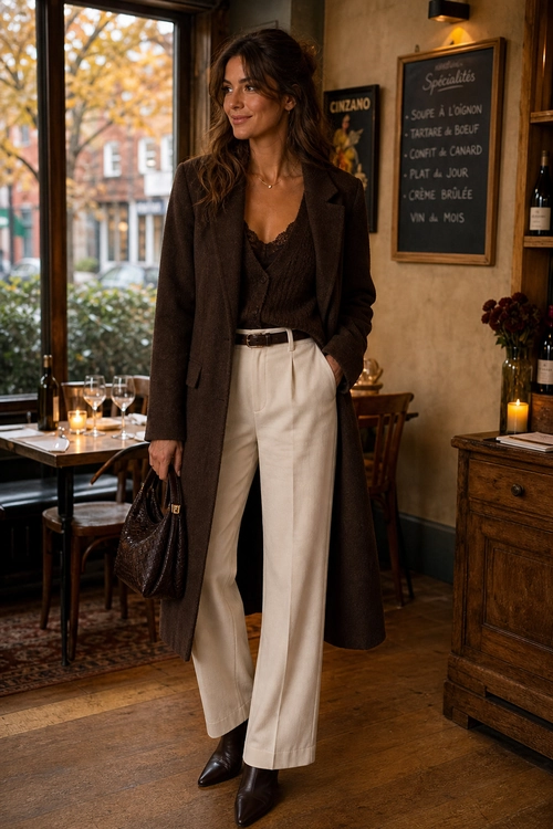 Polished Casual Fall Dinner Outfits for Women to Wear Anywhere